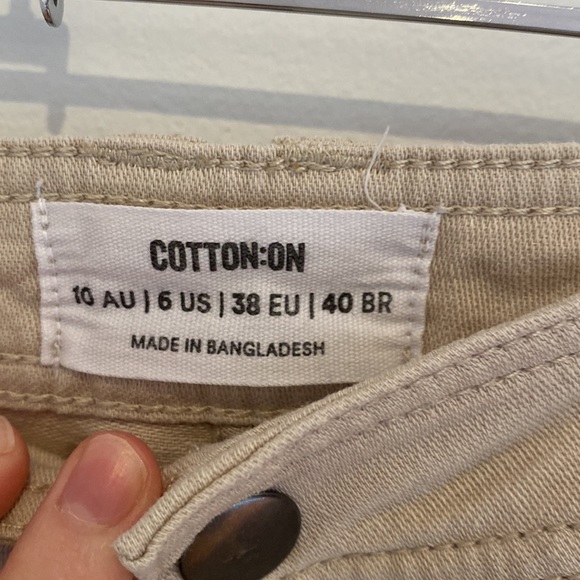 Cotton On Cargo Pants size 10 - Picture 3 of 4